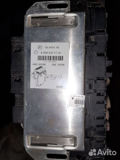 Передний блок SAM Mercedes W215, W220