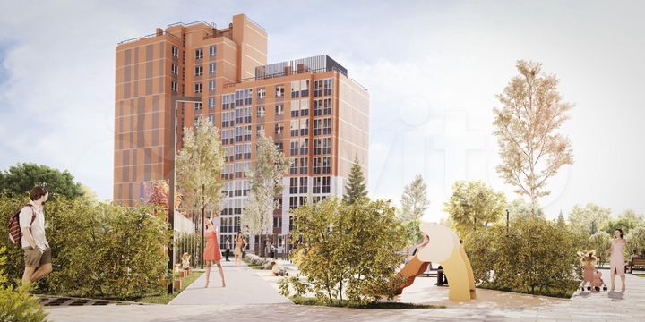 3-к. квартира, 70,7 м², 2/12 эт.