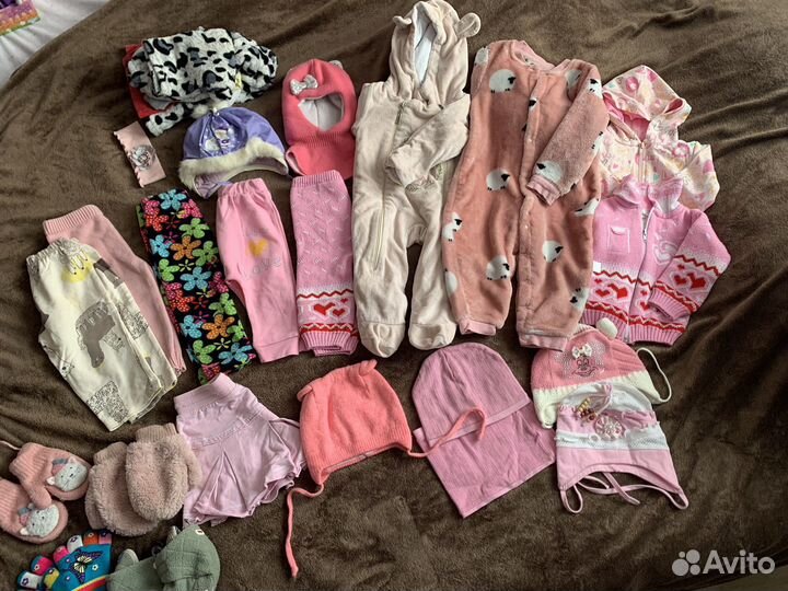 Пакет вещей на девочку