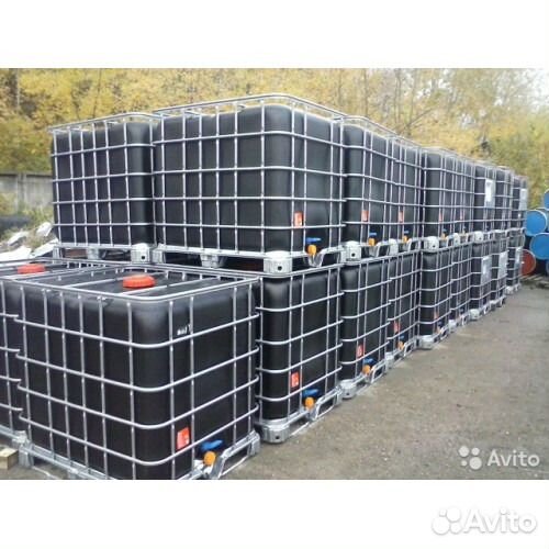 Еврокуб чёрный 1000 л