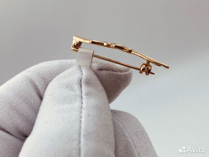 Золотая Брошь 585 пробы. Рассрочка