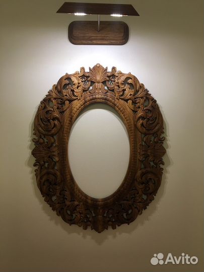 Зеркало из дуба