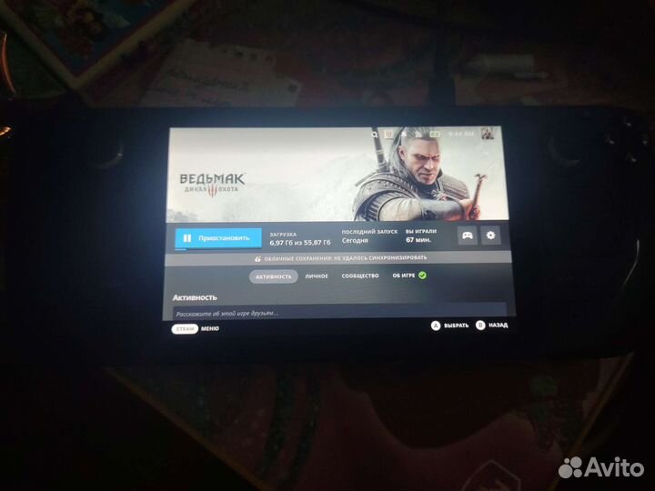 Игровая приставка Steam desk на 1tb