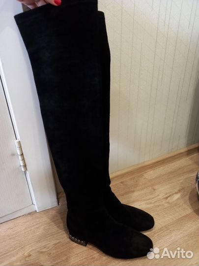 Сапоги ботфорты