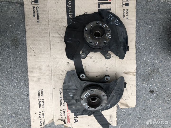 Передние Поворотные Кулаки Цапфы Бмв х5 Е53 BMW X5