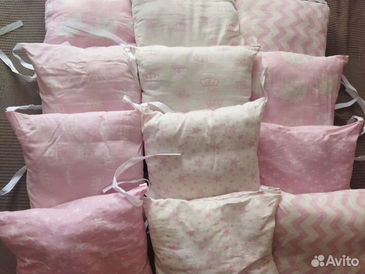 Бортики в детскую кроватку бу