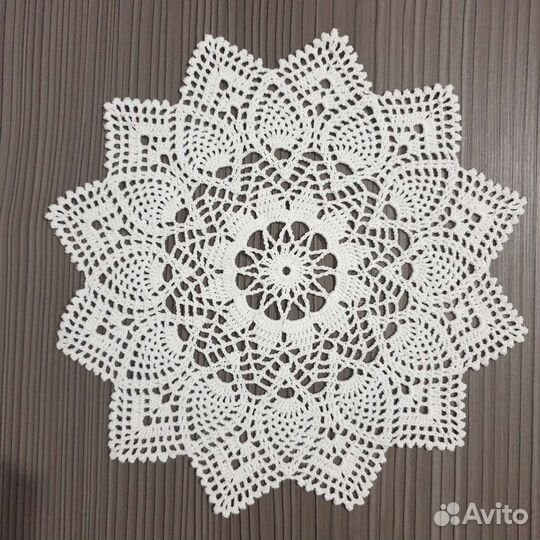 Салфетки вязанные крючком