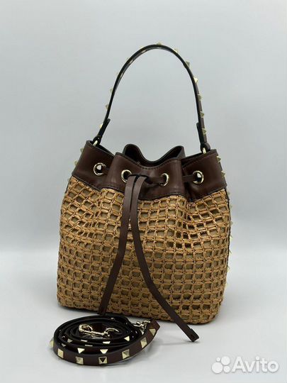 Соломенная сумка