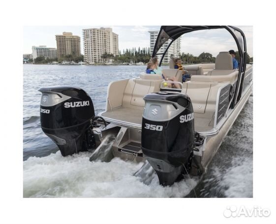 Новый лодочный мотор suzuki (сузуки) DF350 ATX