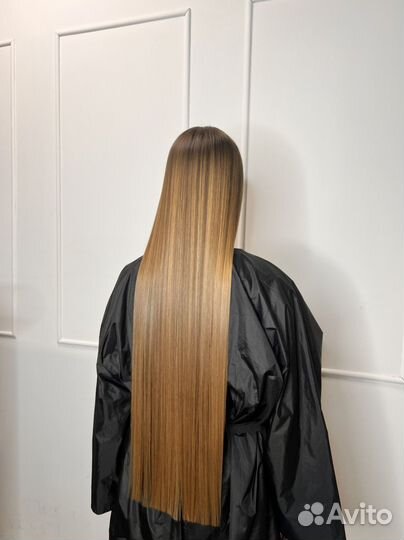 Кератиновое выпрямление/Ботокс волос