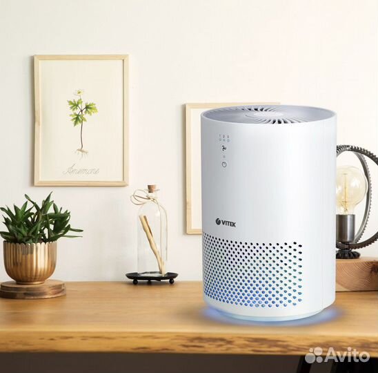 Очиститель воздуха vitek с функцией ионизации
