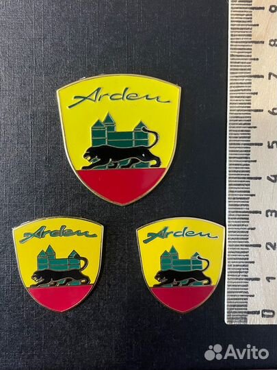 Набор металлических эмблем Arden