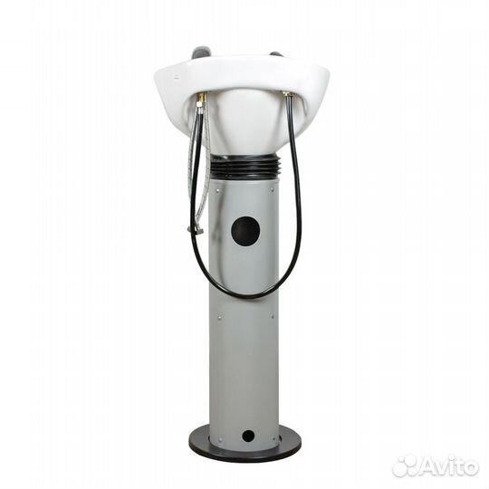 Парикмахерская мойка эко с белой средней раковиной