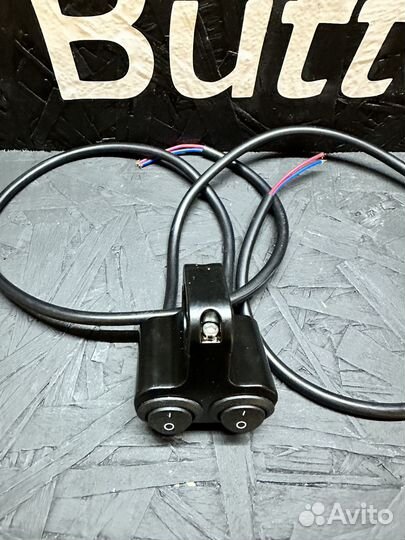 Переключатель двойной (металл) для электросамоката