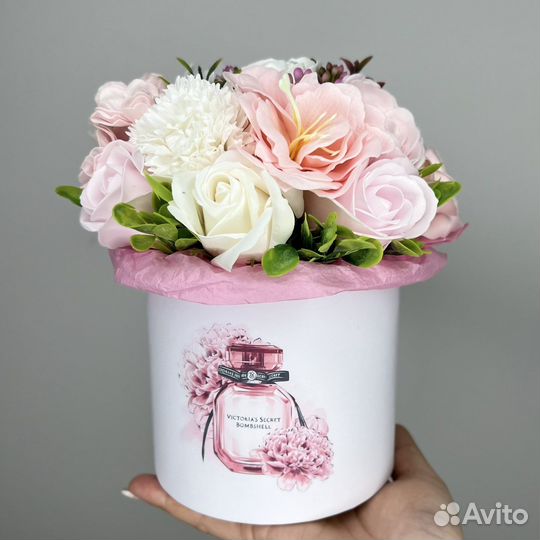 Букет цветов из мыла