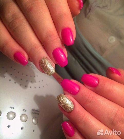 Наращивание, шеллак ногтей, педикюр