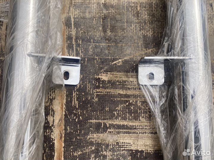 Hyundai santa fe порог защита труба