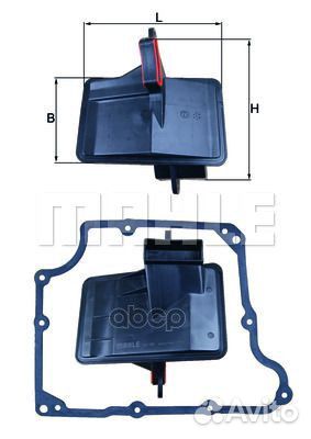 Фильтр АКПП opel astra G, vectra B, zafira HX166D