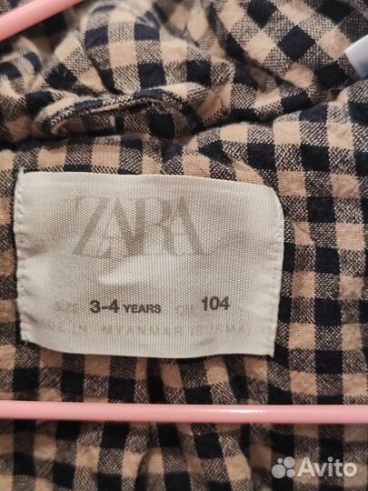 Шуба детская Zara 104