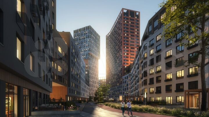 2-к. квартира, 67,7 м², 12/34 эт.