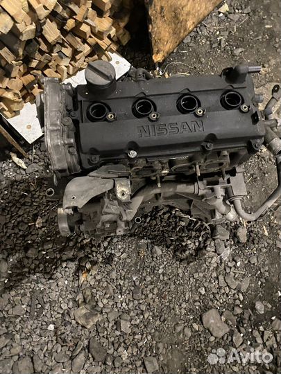 Двигатель nissan qr20de x-trail