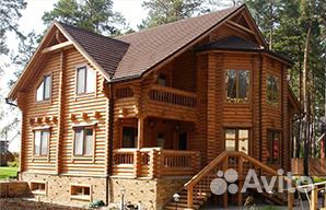 Оцилиндрованное бревно из северной сосны