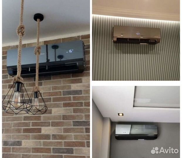 Закладка трассы под кондиционер Установка