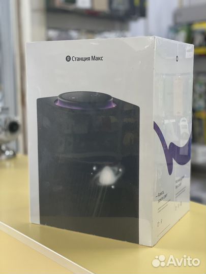 Умная колонка Алиса Яндекс станция Макс с Zigbee