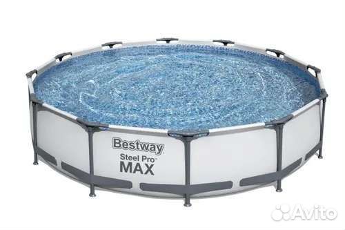 Каркасный бассейн Bestway 305 на 76 с фильтром