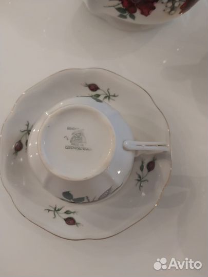 Сервиз чайный Чехословакия