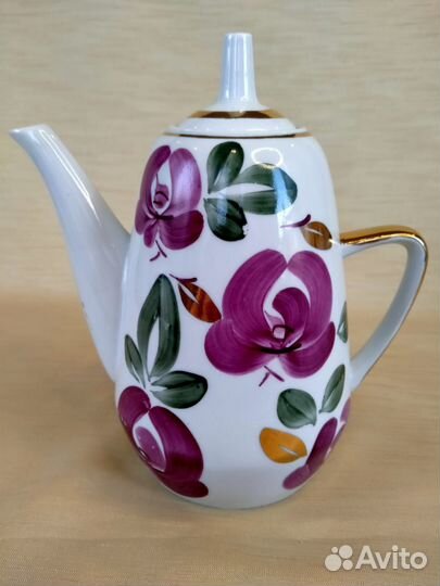 Фарфоровый чайник/кофейник Краснодар
