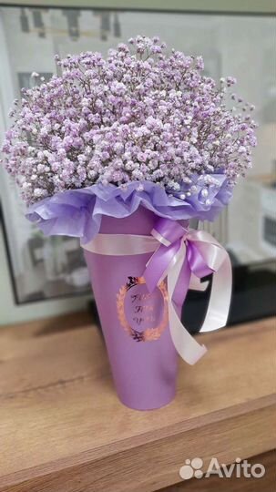 Гипсофила букет композиция