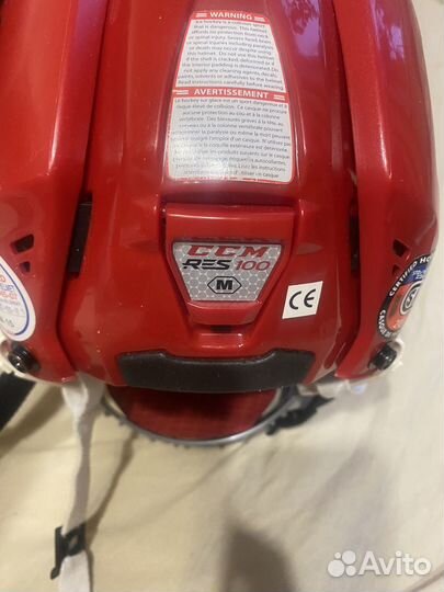 Шлем хоккейный детский ссм размер м