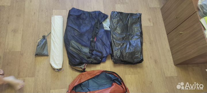 Палатка 4х-местная с шатром