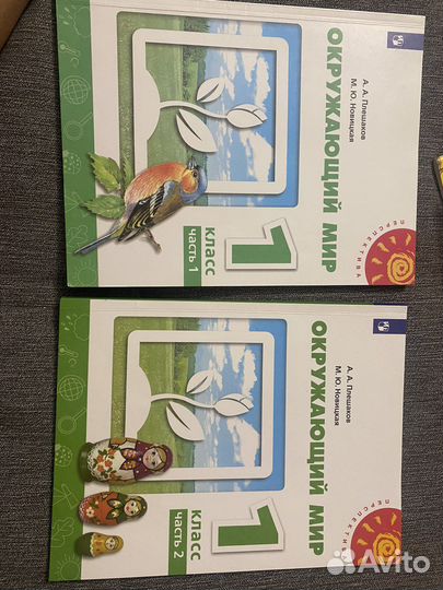 Комплект учебников 1 класс Окружающий мир