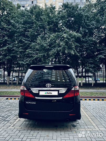 Toyota Alphard 2.4 AT, 2010, 131 000 км