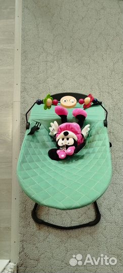 Качели шезлонг для новорожденных