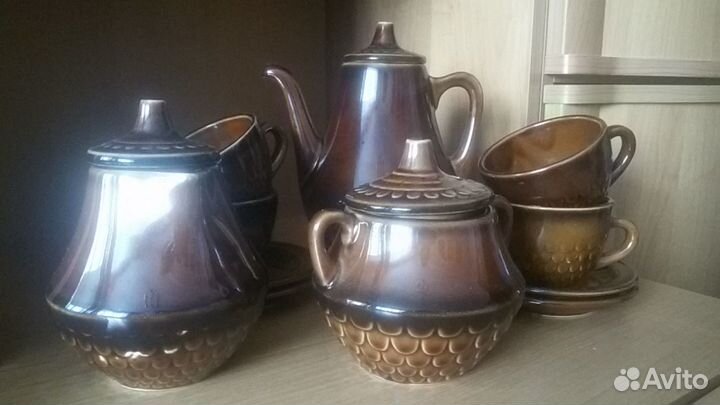 Керамический сервиз 70-80-е годы прошлого века