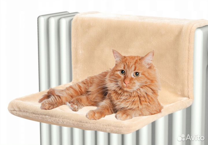 Гамак на радиатор для кошек, в ассортименте, 6 шт