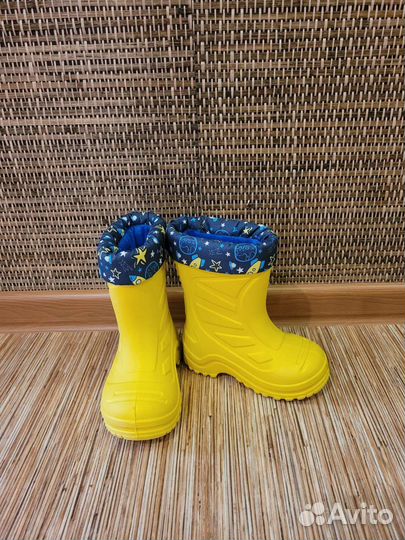 Сапожки Котофей эва жёлтые