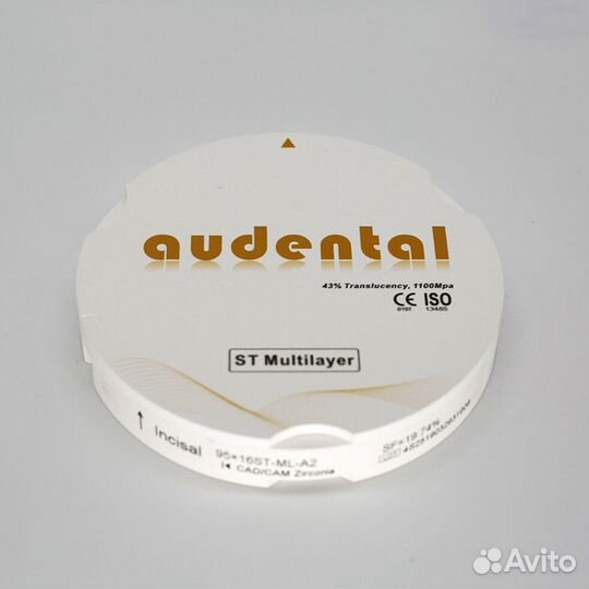 Циркониевые диски Audental ST Multilayer