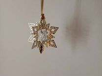 Украшение Swarovski Christmas Ornament Star Gold