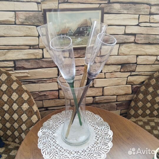 Бокалы флюте для шампанского