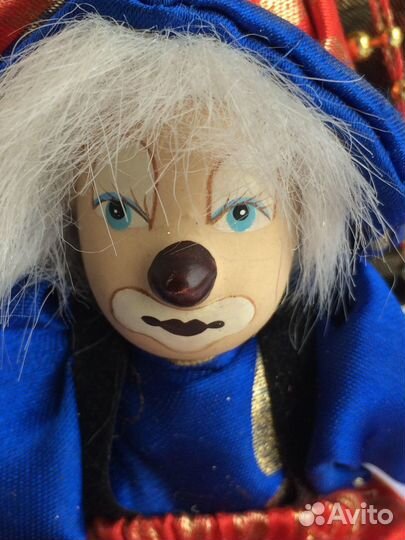 Яркий клоун, винтаж