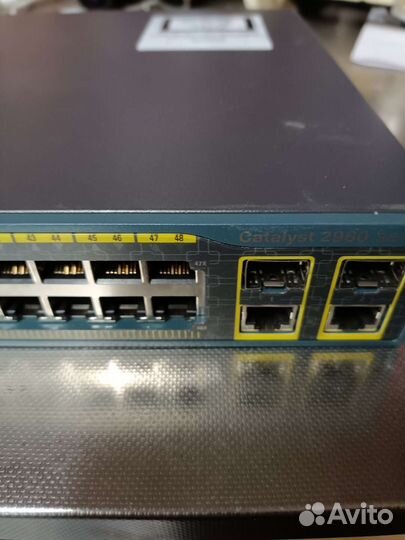 Коммутатор cisco 2960 WS-c2960-48 TS