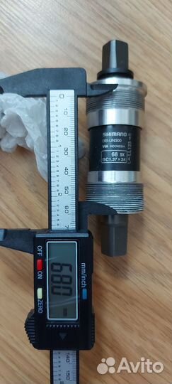 Каретка для велосипеда Shimano 68*122.5(123LL)
