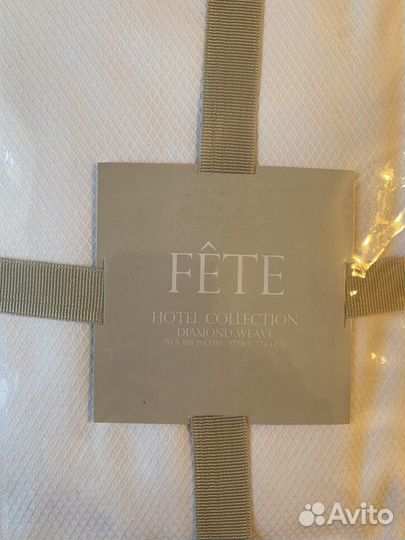 Скатерть белая fete Hotel Collection