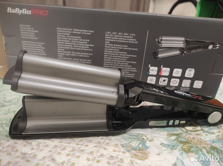 Щипцы для завивки волос babyliss