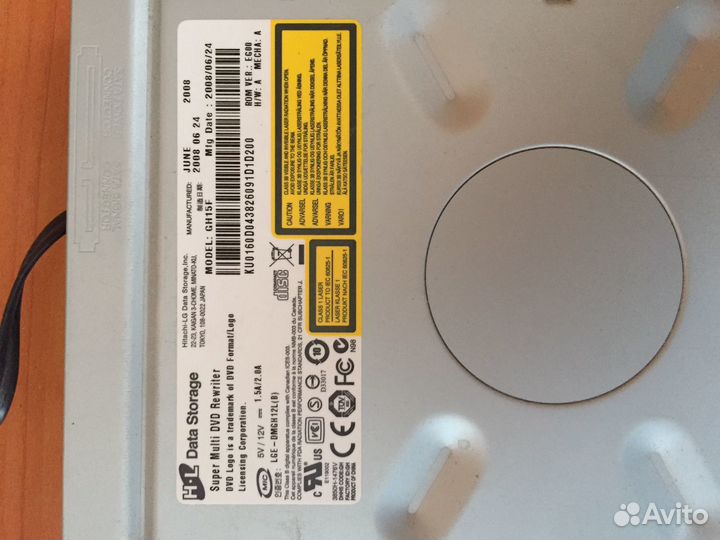 DVD RW пишущий