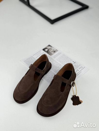 Лоферы шоколад 39 размер